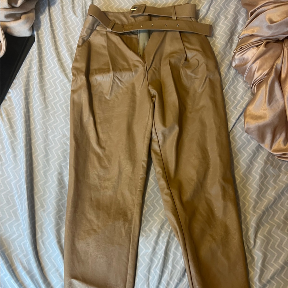 Leather pants